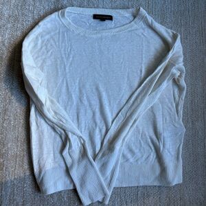 Banana Republic Cream Crew Neck Sweater